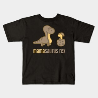 Mamasaurus Rex T-Shirt Dinosaur Family Shirts Kids T-Shirt